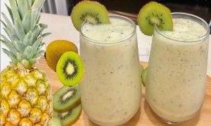 kiwi pineapple smoothie