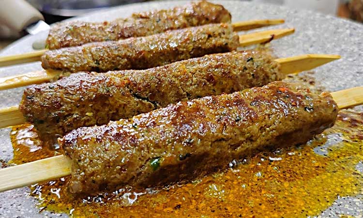 easy mutton seekh kabab