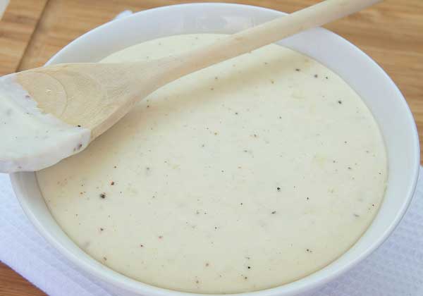 Cashew khusasakh's white gravy