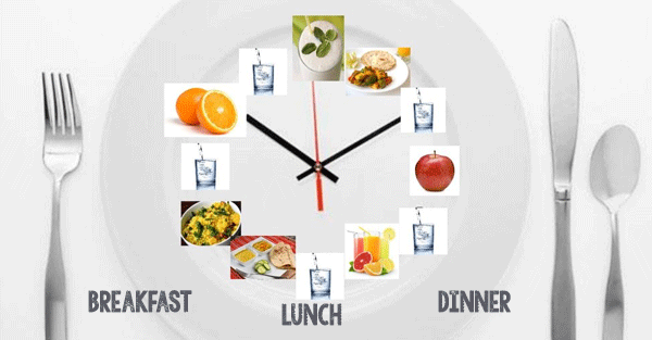 eating time schedule