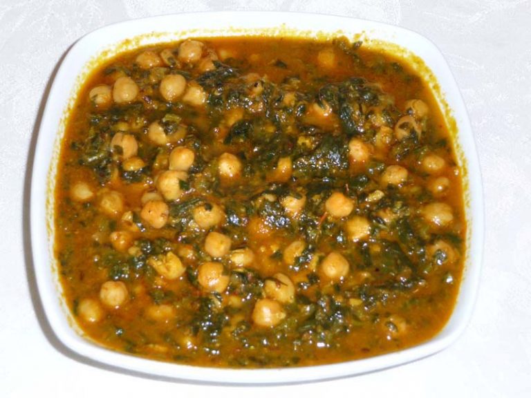 spinach chickpea
