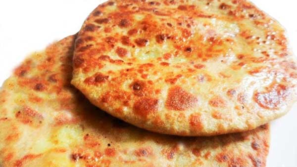 Aloo Paratha Without Stuffing