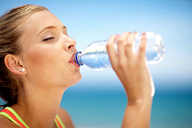 girl water Plastic bottle