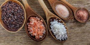 There are 5 types of salt