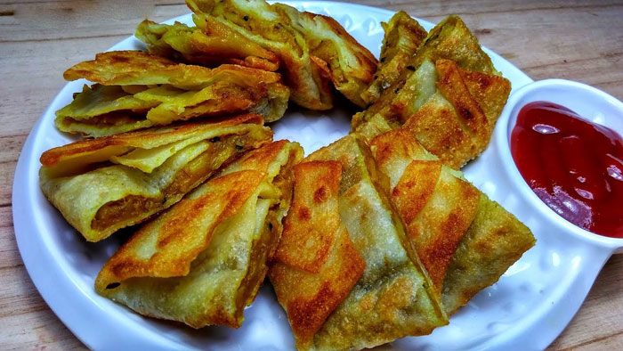 potato wrap recipe in hindi