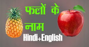 fruits name in hindi