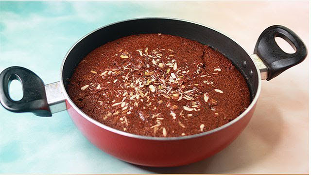 Chocolate Suji Cake