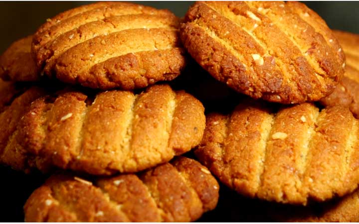 Atta Jaggery Biscuits