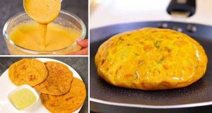 garlic masala paratha