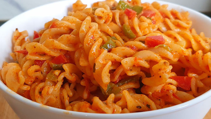 indian style pasta recipe