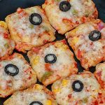 mini pizza square