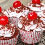 black forest cup cake