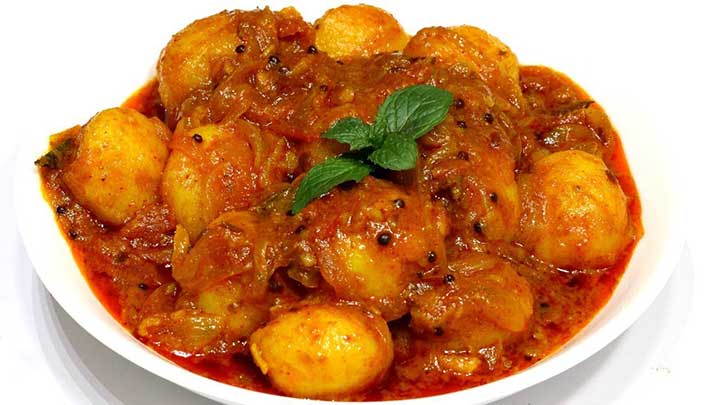 spicy potato curry recipe
