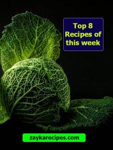 top eight recipes of this week