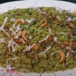 green poha recipe