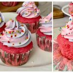pink velvet cupcake recipe