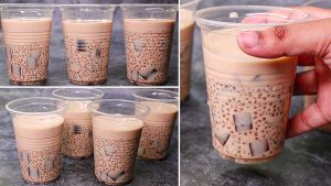 coffee jelly drink