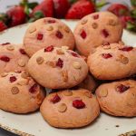 strawberry cookies