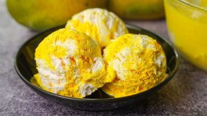 mango marble ice cream