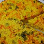 veggies rice dhokla