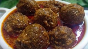shahi mutton kofta curry