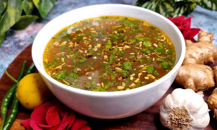 ginger garlic soup