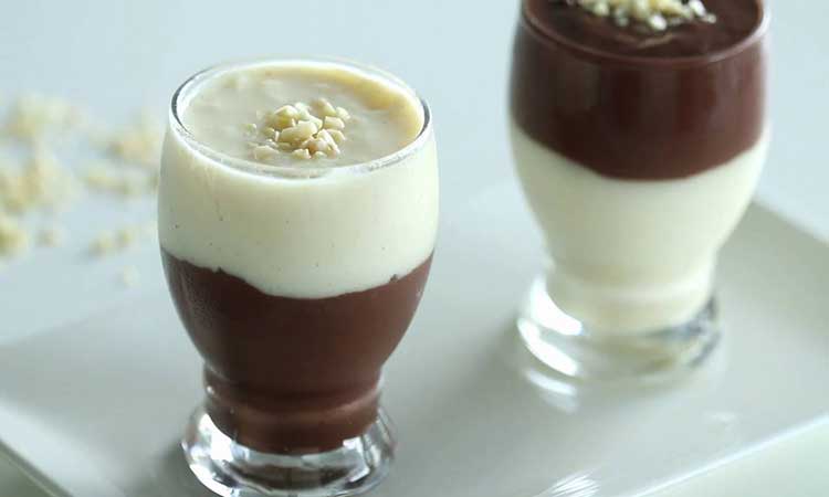vanilla chocolate pudding