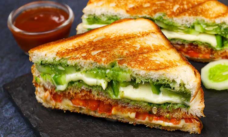tricolour sandwich