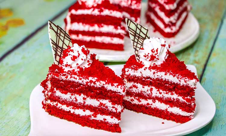 red velvet pastry